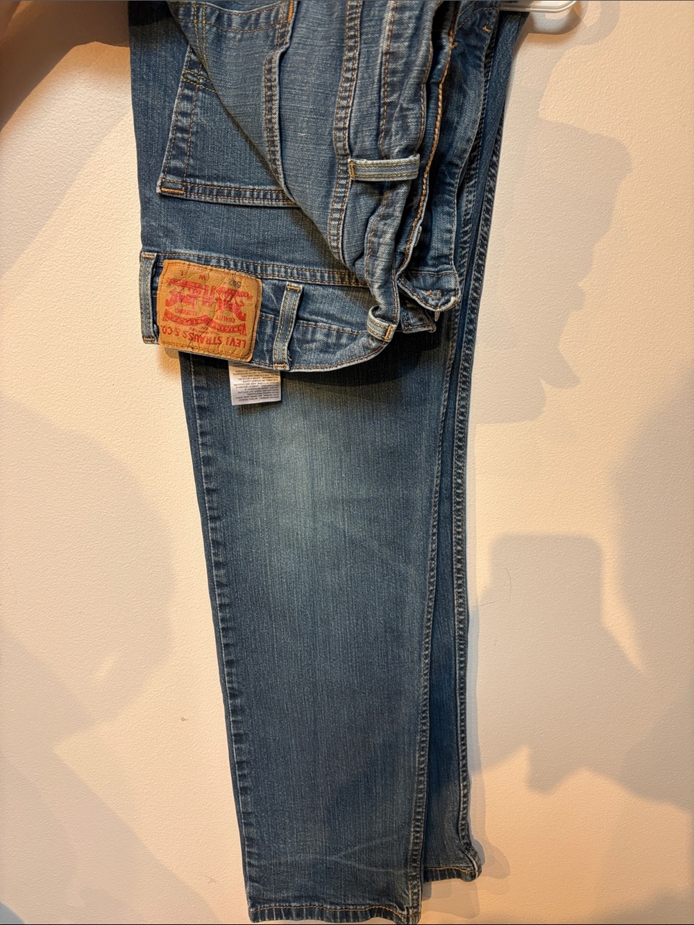 Levi's Men's Blue Straight-Leg Jeans
